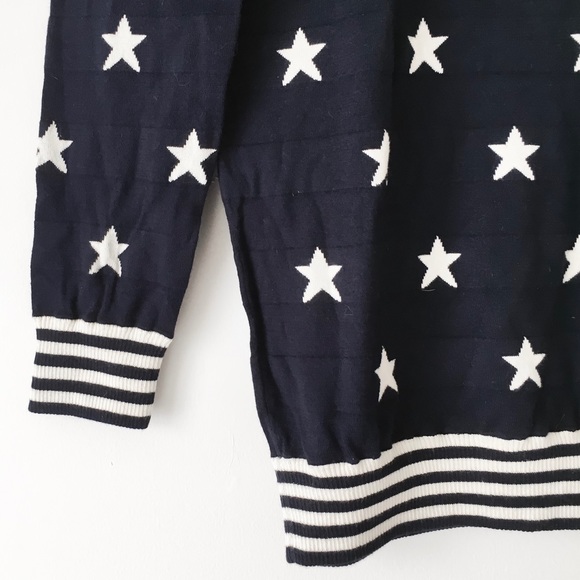NEW Autumn Cashmere Stars & Stripes Sweatshirt - Picture 4 of 8